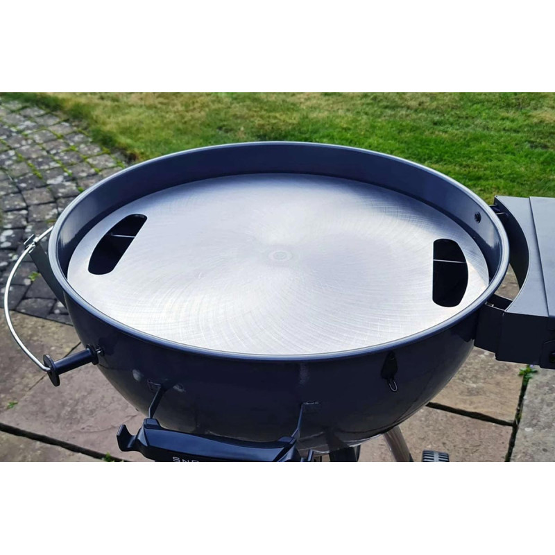 Планча сталева Slow and Sear Flat Top Plancha для вугільних грилів 57 см WZ-SSXU-5EBK Код: 013156