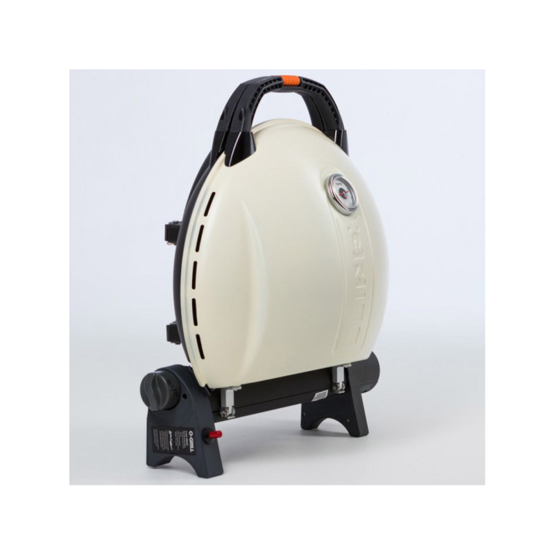 Портативний переносний газовий гриль O-GRILL 900, кремовий Код: 013343