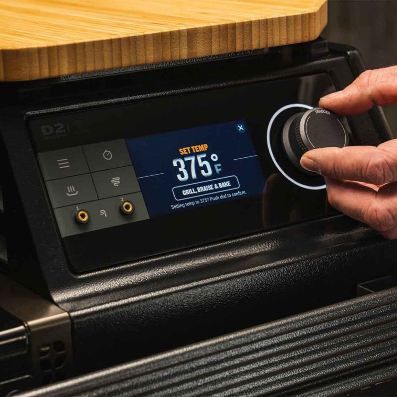 Пелетний гриль Traeger Timberline, чорний TBB86RLGI Код: 013462
