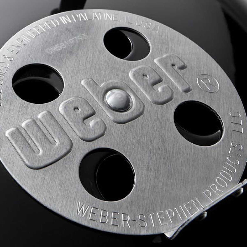Вугільний гриль Compact Kettle 57см чорний Weber 1321004 Код: 004883