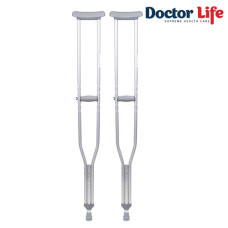Милиці Doctor Life пахвові алюмінієві пара H = 94-114 см. (10021/С/Е-490)