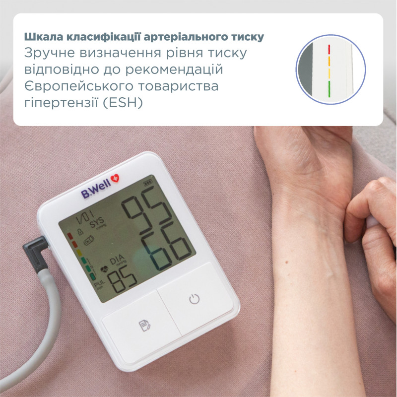 Автоматичний тонометр B.Well MED-50 (MED-50/M-L-2651)