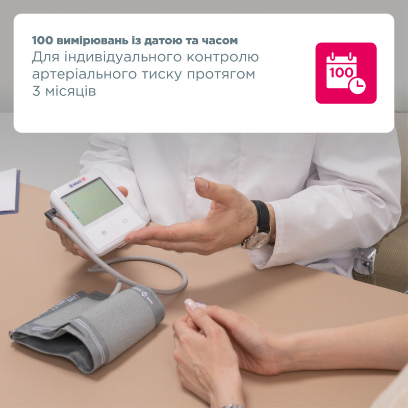 Автоматичний тонометр B.Well MED-50 (MED-50/M-L-2651)