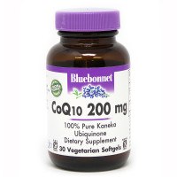 Коэнзим Q10 200мг, Bluebonnet Nutrition, 30 вегетарианских капсул