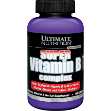 Супер Комплекс Вітамінів Групи B, Ultimate Nutrition, 150 таблеток