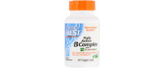 B-Комплекс, Fully Active B Complex, Doctor's Best, 60 гелевих капсул