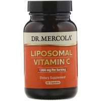 Вітамін C в ліпосомах, 1000 мг, Liposomal Vitamin C, Dr. Mercola, 60 капсул