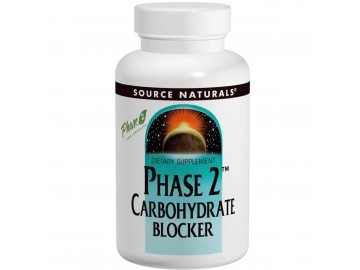 Біла Квасоля Фаза 2, Phase 2 Carbohydrate Blocker, Source Naturals, 500 мг, 60 таблеток