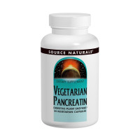 Вегетарианский Панкреатин, 475 мг, Source Naturals, 120 капсул