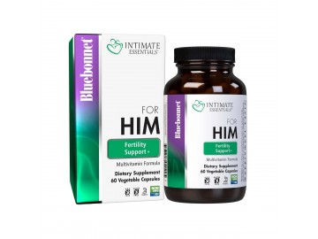 Комплекс для Нього, підтримка фертильності, Intimate Essenitals For Him Fertility Support Multivitamins, Bluebonnet Nutrition, 60 вегетаріанських капсул