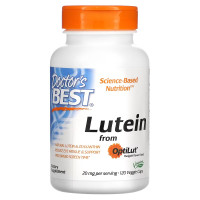 Лютеин 10мг, OptiLut, Doctor's Best, 120 гелевых капсул
