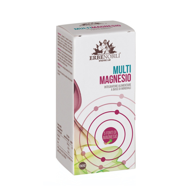 Мульти-Магний, Multimagnesio, Erbenobili, 60 капсул