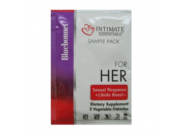 Трав'яний комплекс для підвищення жіночого лібідо, Intimate essentials for her, Bluebonnet Nutrition, 2 рослинні капсули