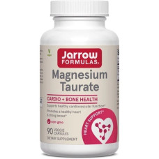 Магній таурат, 300 мг, Magnesium Taurate, Jarrow Formulas, 90 вегетаріанських капсул