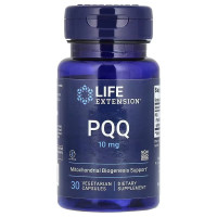 Пирролохинолинхинон PQQ, 10 мг, PQQ, Life Extension, 30 вегетарианских капсул