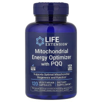 Оптимізатор мітохондріальної енергії з PQQ, Mitochondrial Energy Optimizer with PQQ, Life Extension, 120 вегетаріанських капсул