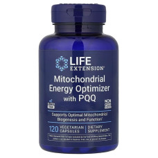 Оптимізатор мітохондріальної енергії з PQQ, Mitochondrial Energy Optimizer with PQQ, Life Extension, 120 вегетаріанських капсул