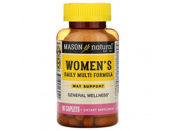 Мультіформула для жінок, Women's Daily Multi Formula, Mason Natural, 90 капсул