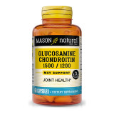 Глюкозамин и Хондроитин 1500/1200, Glucosamine Chondroitin, Mason Natural, 60 капсул