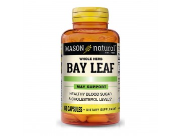 Лавровий лист, Bay Leaf, Mason Natural, 60 капсул