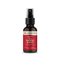 Витамин B12, вкус ежевики, Methyl B12 Energy Boost, Dr. Mercola, спрей 29 мл
