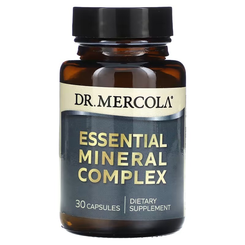 Комплекс основних мінералів, Essential Mineral Complex, Dr. Mercola, 30 капсул