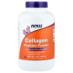Пептиди колагену, 10 г, Collagen Peptides Powder, Now Foods, 227 г
