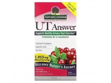 Здоров'я сечовивідних шляхів, UT Answer, Nature's Answer, 90 вегетаріанських капсул