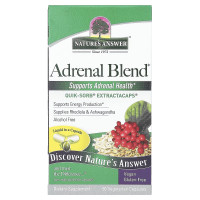 Здоровье надпочечников, Adrenal Blend, Nature's Answer, 90 вегетарианских капсул