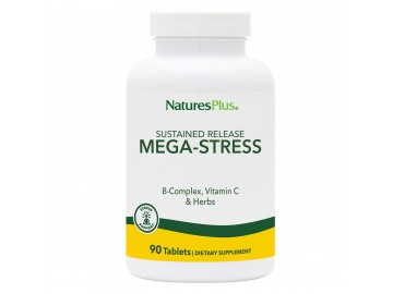 Супер Сильний Комплекс від Стресу, Mega-Stress, Natures Plus, 90 таблеток