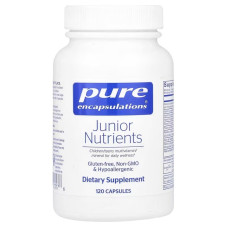 Мультивітаміни для дітей та підлітків, Junior Nutrients, Pure Encapsulations, 120 капсул