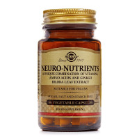 Нейронутрієнти для мозку, Neuro Nutrients, Solgar, 30 вегетаріанських капсул