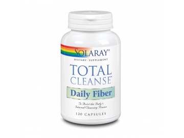 Повне очищення, Total Cleanse Daily Fiber, Solaray, 120 капсул