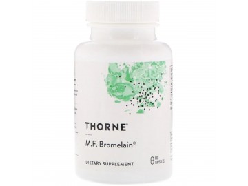 Бромелайн MF, M.F. Bromelain, Thorne Research, 60 капсул