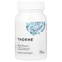 Поддержка мозга, Brain Factors, Thorne Research, 30 капсул
