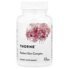 Комплекс для сяючої шкіри, Radiant Skin Complex, Thorne, 60 капсул