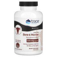 Зміцнення кісток, Grass-Fed Bone & Marrow, Trace, 180 капсул