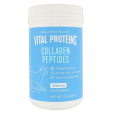 УЦІНКА Пептиди колагену без ароматизаторів, Vital Proteins, Collagen Peptides, Unflavored, 10 унцій (284 г) (м'ята банка)