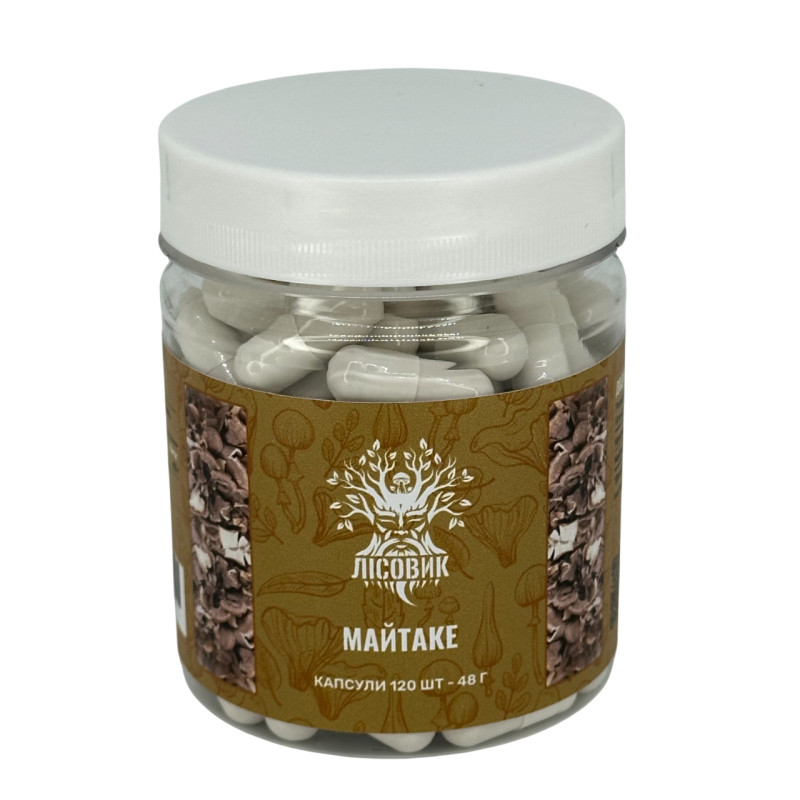 Гриб Майтаке, "Лісовик", 120 капсул по 0.4 г
