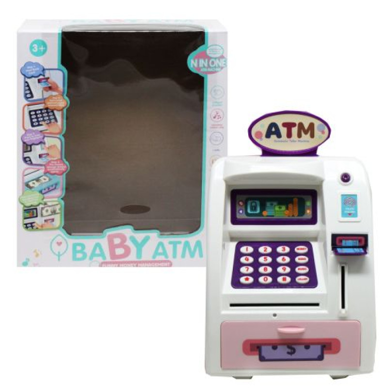 Сейф-терминал "Baby ATM", рожевий Сейф-терминал "Baby ATM", рожевий