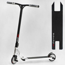 Самокат трюковый "Best Scooter" (HIC-система, ПЭГИ, алюминиевый диск и дека, колеса PU, d=120 мм, ширина руля 58 см)