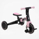 Велосипед 3-х колесный BS-11402 Best Trike колеса EVA переднее 8'', заднее 6'', нейлоновая рама, трансформируется в велобег, подсветка, в коробке