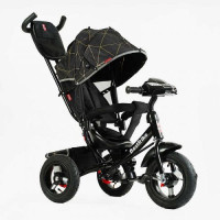 Велосипед 3390 Best Trike (1) НАДУВНЫЕ КОЛЕСА d=29см. переднее, d=26см. задний, ФАРА С USB, пульт