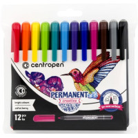 Маркер Permanent Creative 2896 , набір 12 шт.