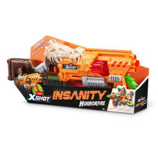 X-Shot Быстрострельный бластер Insanity Horrorfire Doomsday (16 патронов)