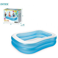 Intex Бассейн надувной «Семейный» 203х152х48 см, объем=540л, от 3 лет, вес 4 кг