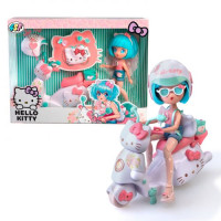 Игровой набор 4SF Manga Dolls серии Hello Kitty – Красотка Пинк на скутере