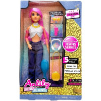 Лялька pink hair, серія jeans "Anilly"