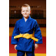 Синє дитяче кімоно для хлопчиків, дзюдо, TM BUDOGI серія BEGINNER, зріст 150 см, щільність 350 гр/м.кв.