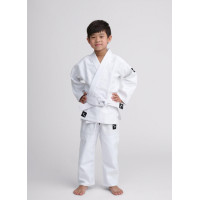 Біле дитяче кімоно для дзюдо IPPON GEAR FUTURE 2, Зріст 120 см, Щільність: 335 г/м², Бавовна, Поліестер